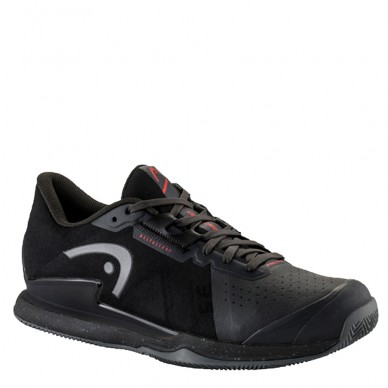 padelschoenen Head Sprint Pro 3.5 Clay zwart rood 2023