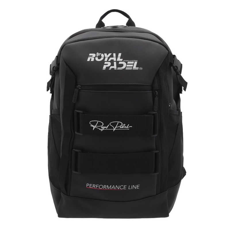 Rugzak Royal Padel Deportiva Pro zwart rood 2023 Rugzak Royal Padel Deportiva Pro zwart rood 2023