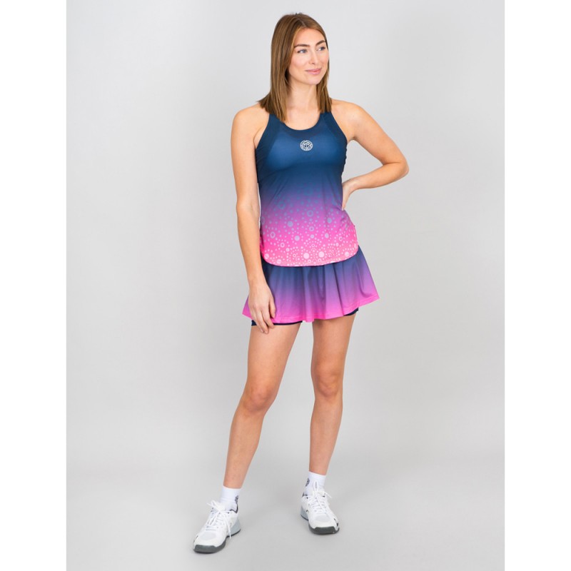 T-Shirt Bidi Badu Colortwist roze donkerblauw T-Shirt Bidi Badu Colortwist roze donkerblauw
