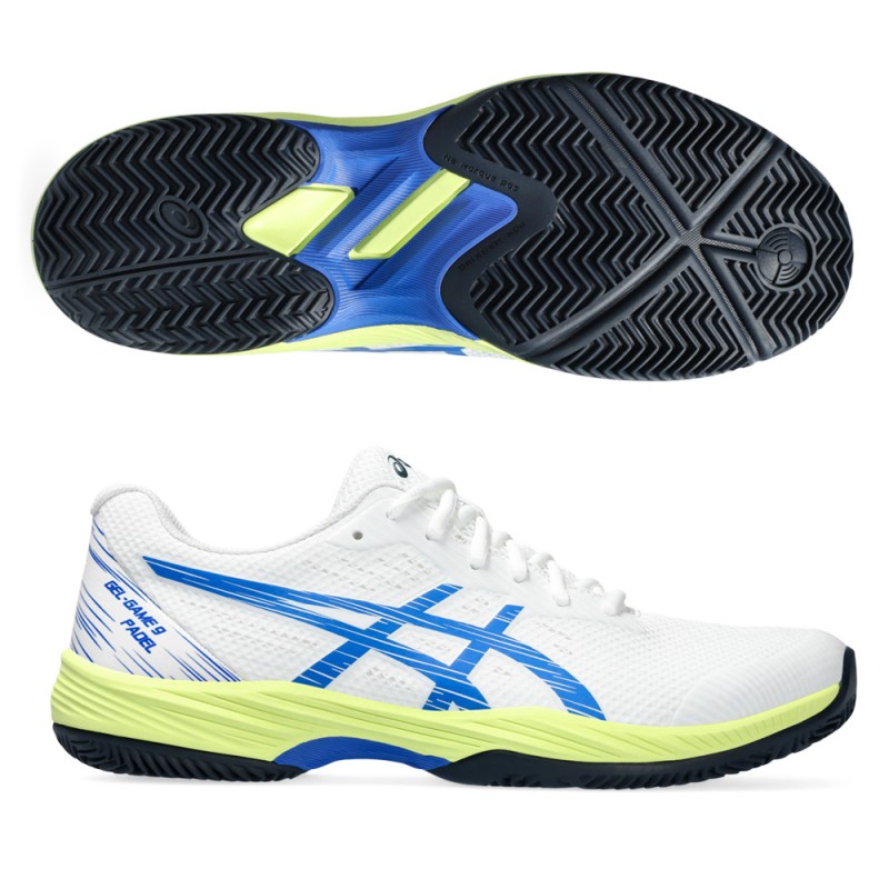 Asics Gel Game 9 Padel illusie witte Asics Gel Game 9 Padel illusie witte