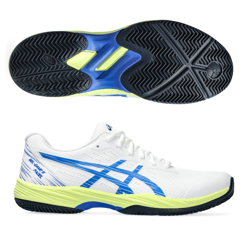 Asics Gel Game 9 Padel illusie witte