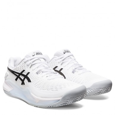 Padelschoenen Asics Gel Resolution 9 Clay white black