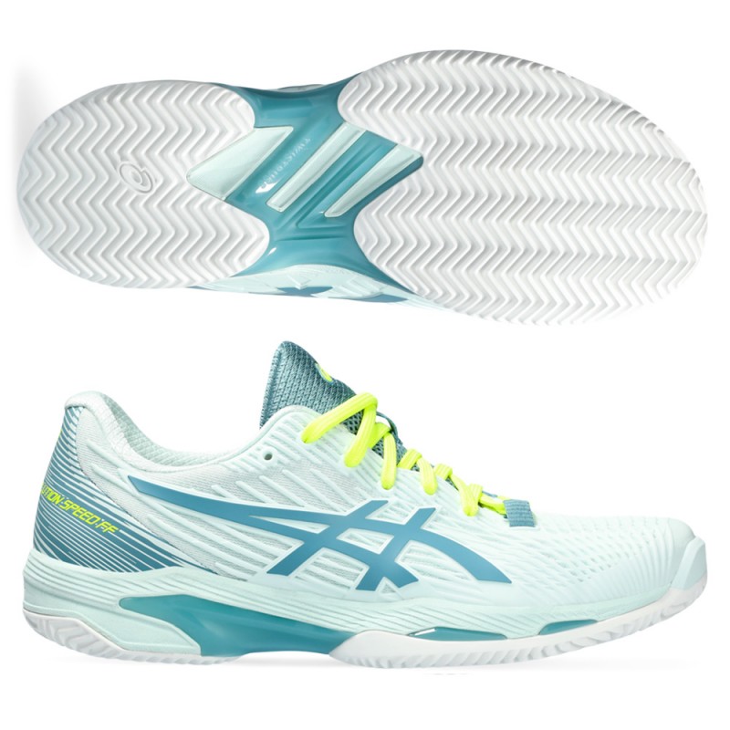Padelschoenen Asics Solution Speed FF 2 Clay soothing sea gray blue Padelschoenen Asics Solution Speed FF 2 Clay soothing sea gray blue