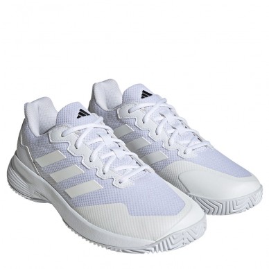 Padelschoenen Adidas Gamecourt 2 M white matte silver 2023