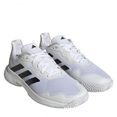 Padelschoenen Adidas Courtjam Control M white core black silver 2023