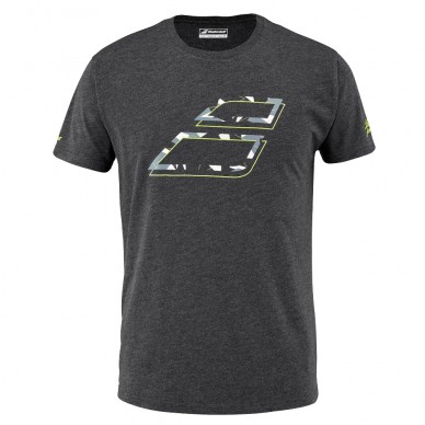 T-shirt Babolat Aero katoenen zwart