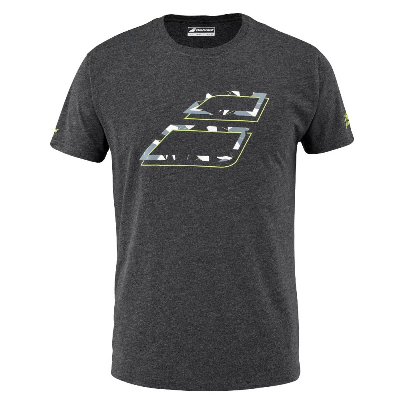 T-shirt Babolat Aero katoenen zwart T-shirt Babolat Aero katoenen zwart