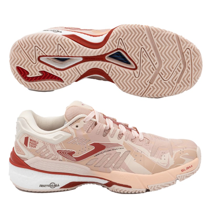 Padelschoenen Joma Slam Lady 2313 roze 2023 Padelschoenen Joma Slam Lady 2313 roze 2023