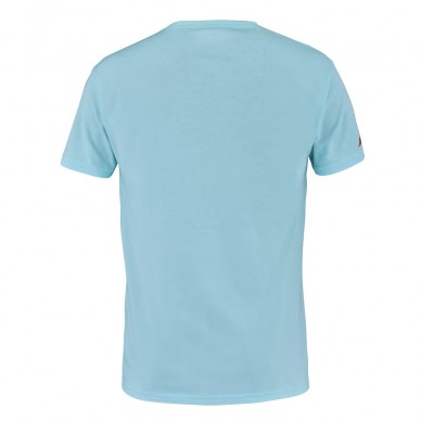 T-shirt Babolat Exercise Vintage Heren blauw