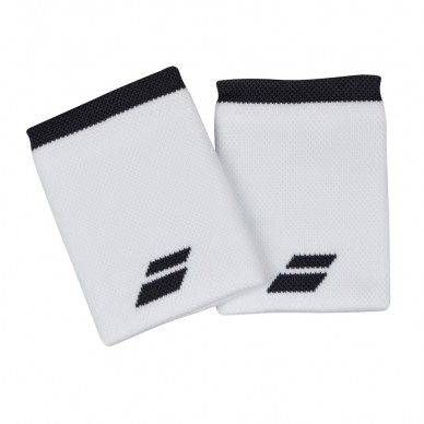 Wristbands Babolat Logo Jumbo wit