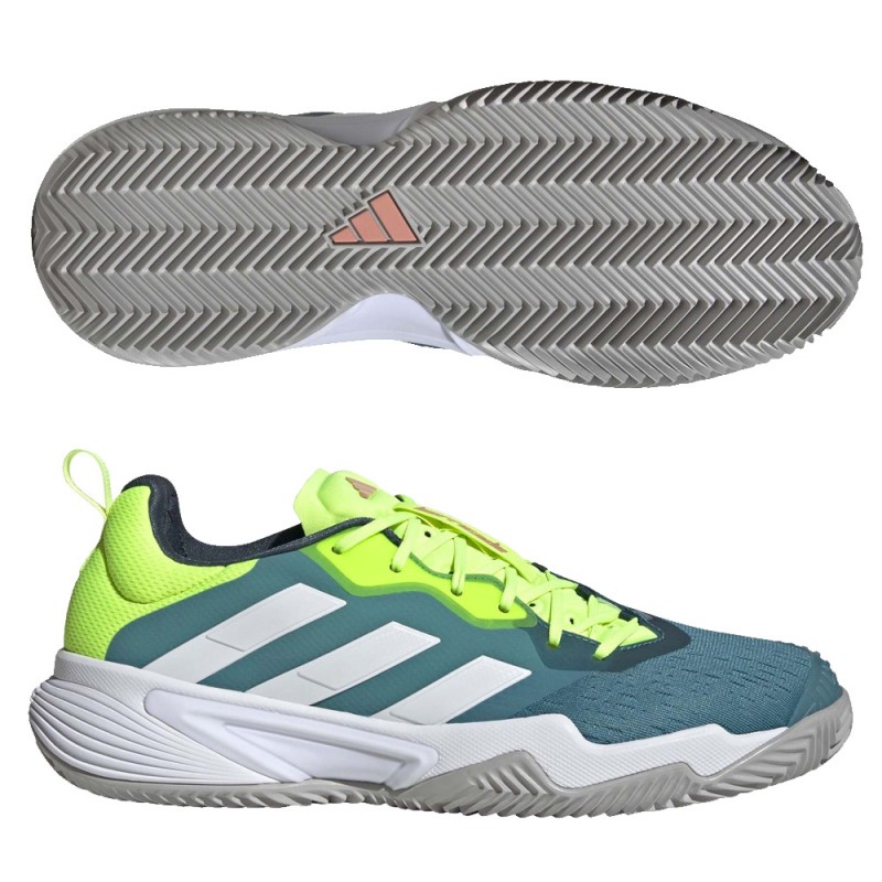 Padelschoenen Adidas Barricade M Clay arctic night white 2023