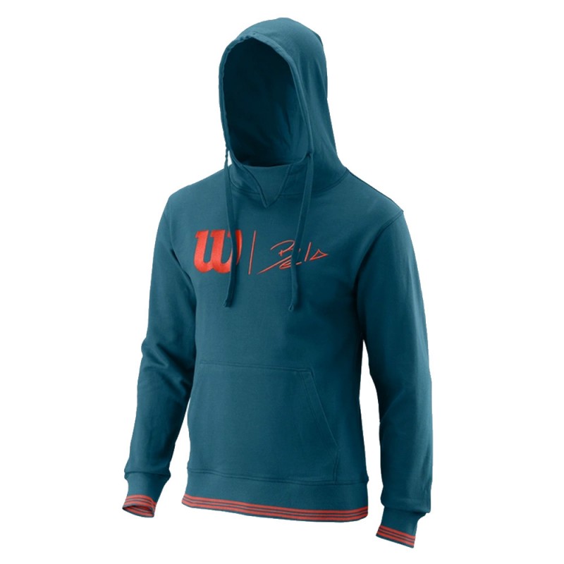 Sweatshirt Wilson Bela slim fit blauw Sweatshirt Wilson Bela slim fit blauw