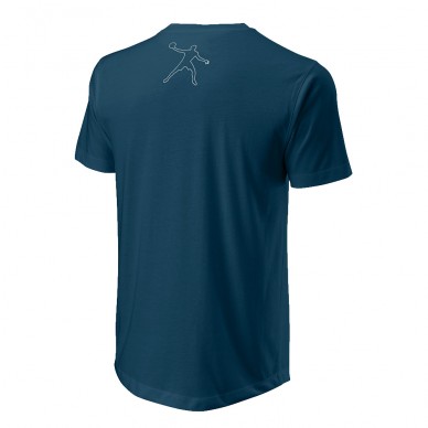 T-shirt Wilson Bela ITW tech maritiem blauw