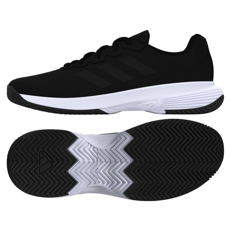 Padelschoenen Adidas Gamecourt 2 M core black grey four 2023 Padelschoenen Adidas Gamecourt 2 M core black grey four 2023