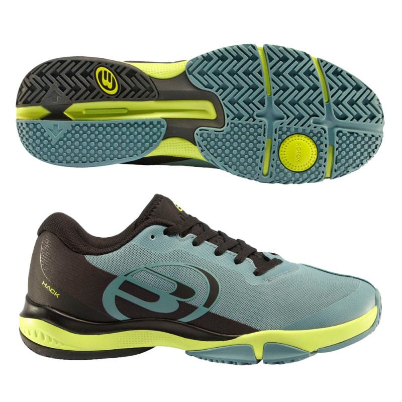Padelschoenen Bullpadel Hack Hybrid Fly 23I lichtblauwe Padelschoenen Bullpadel Hack Hybrid Fly 23I lichtblauwe