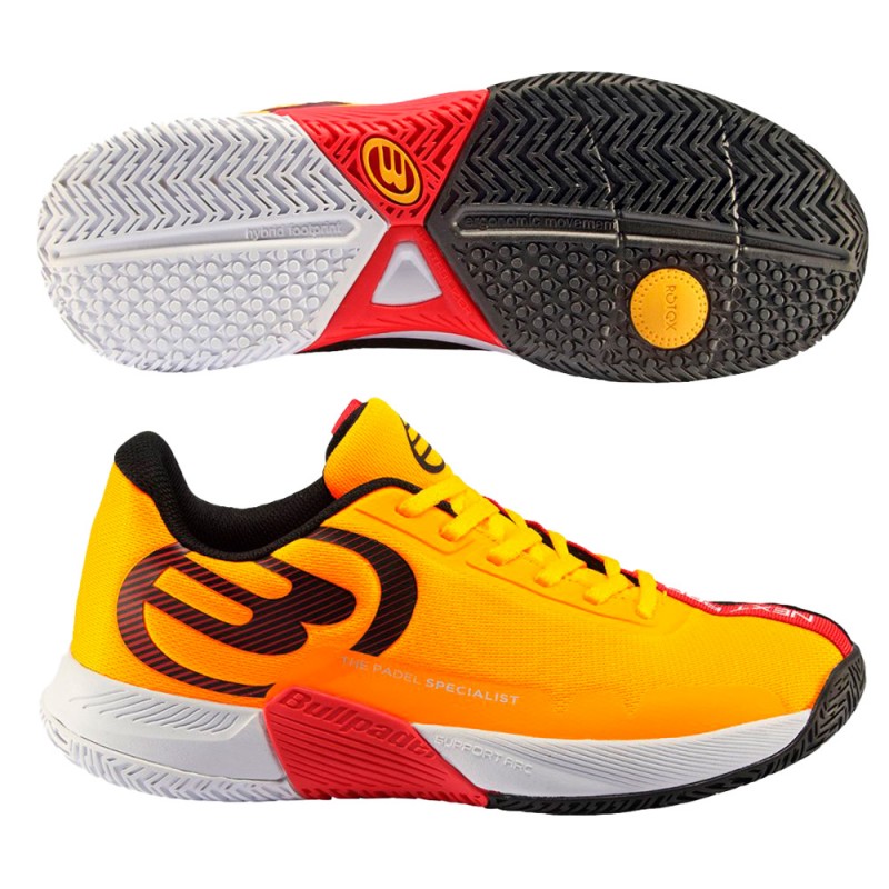 Padelschoenen Bullpadel Next Pro 23I oranje zwarte