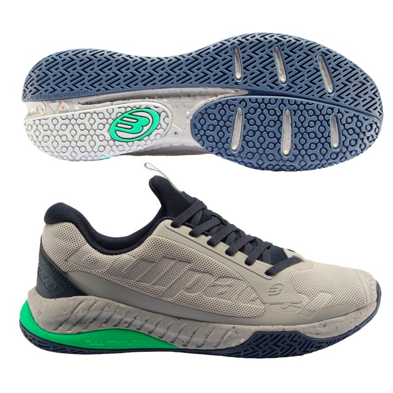 Padelschoenen Bullpadel Comfort Pro 23I lichtgrijze Padelschoenen Bullpadel Comfort Pro 23I lichtgrijze