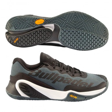 Padelschoenen Bullpadel Hack Vibram 23I zwart witte