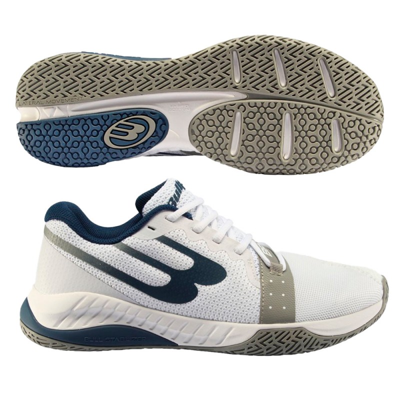 Bullpadel Comfort 23I Sneakers Wit Marineblauw 2023