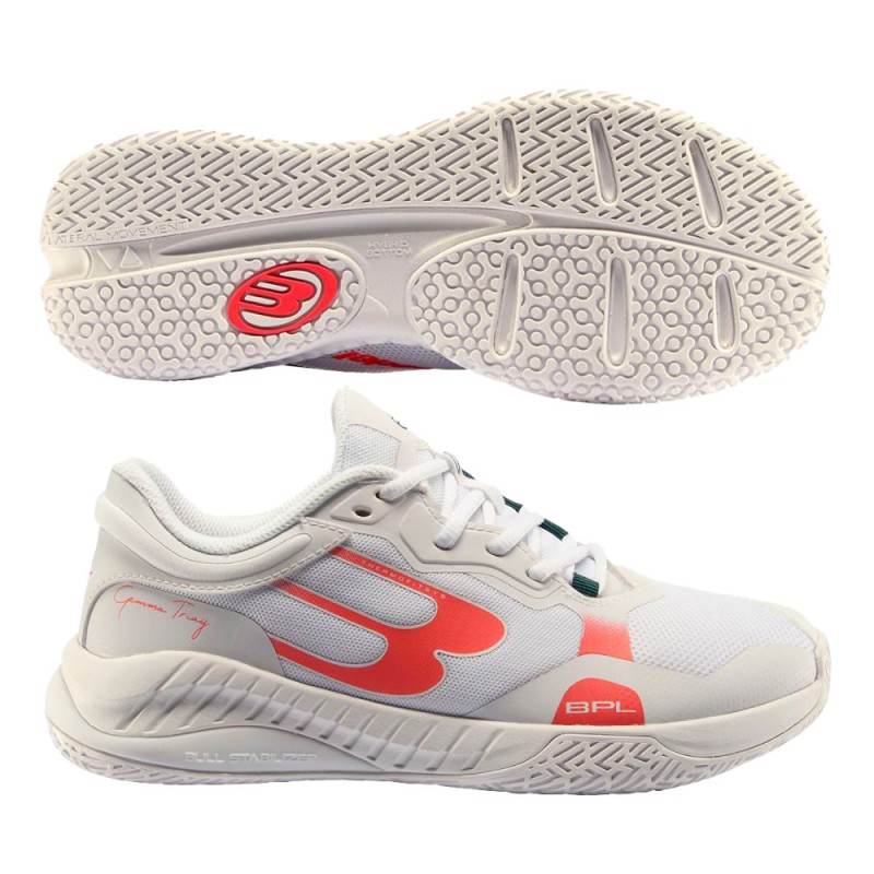Padelschoenen Bullpadel Elite 23I koraalkleurige Padelschoenen Bullpadel Elite 23I koraalkleurige