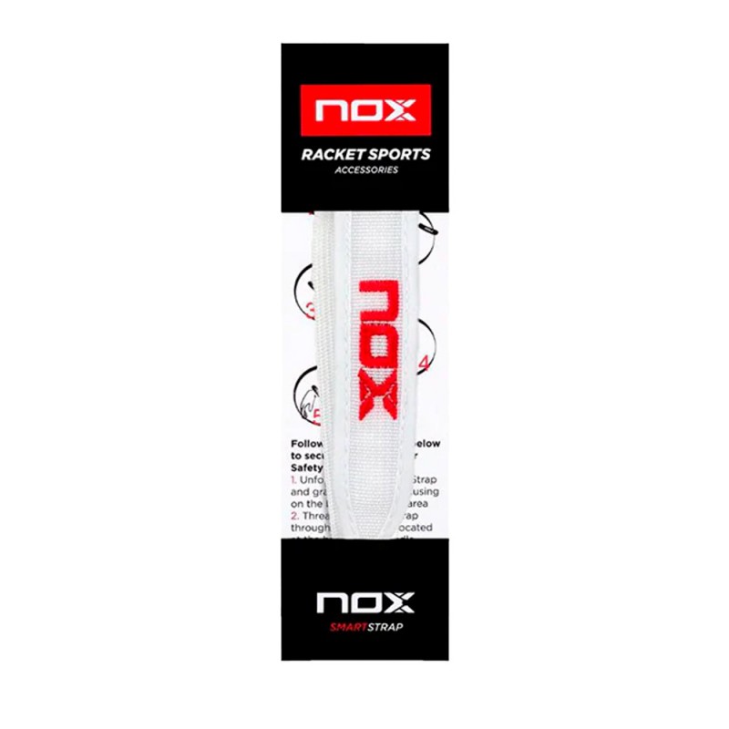 Nox Smartstrap luxury 23 witte veters Nox Smartstrap luxury 23 witte veters