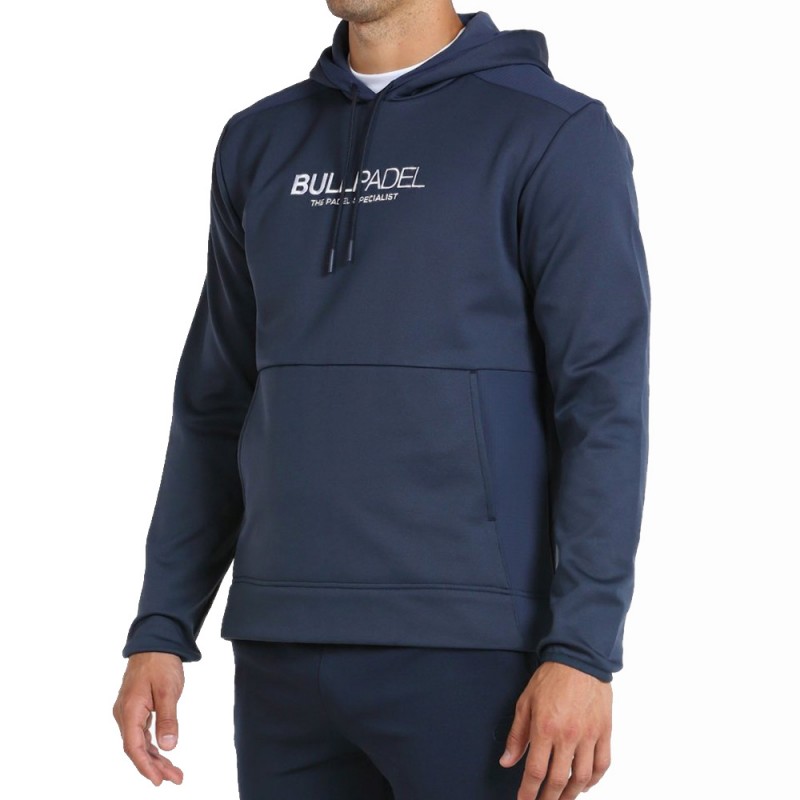 Sweatshirt Bullpadel Yambo 23I gewassen blauw Sweatshirt Bullpadel Yambo 23I gewassen blauw