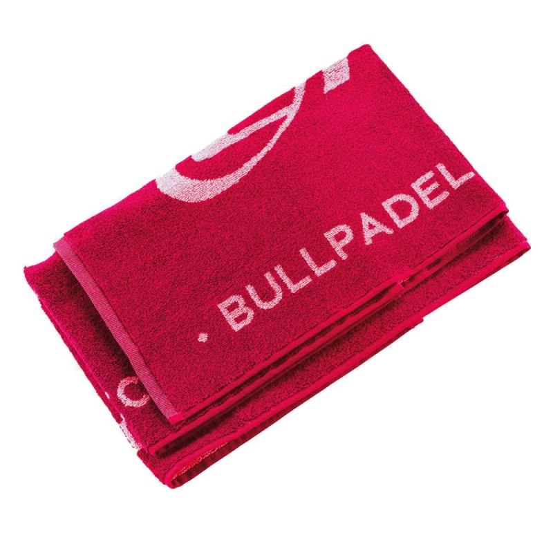 Bullpadel BPTOWEL rode handdoek Bullpadel BPTOWEL rode handdoek