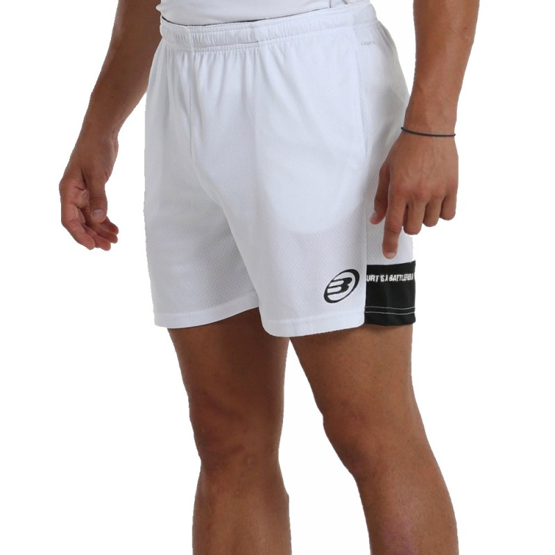 Korte Bullpadel Orzar witte broek Korte Bullpadel Orzar witte broek