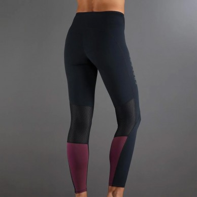 Leggings Endless Indy zwart paars