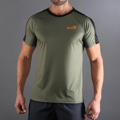 T-shirt Endless Crossback army