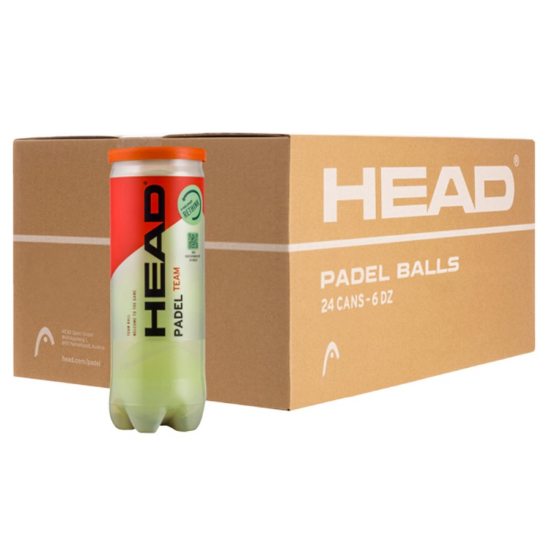 Head Padel Ball Box 24 X 3 stuks Head Padel Ball Box 24 X 3 stuks