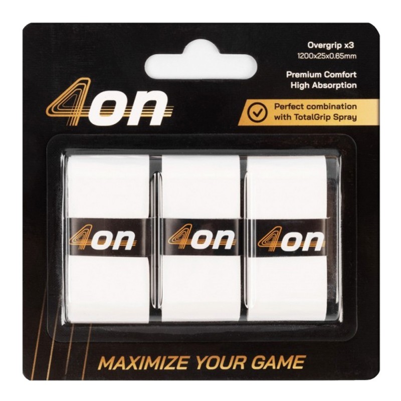 overgrips 4on Premium Comfort wit overgrips 4on Premium Comfort wit