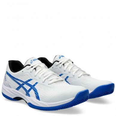 Asics Gel Game 9 Clay oc white tuna blue heren 2024