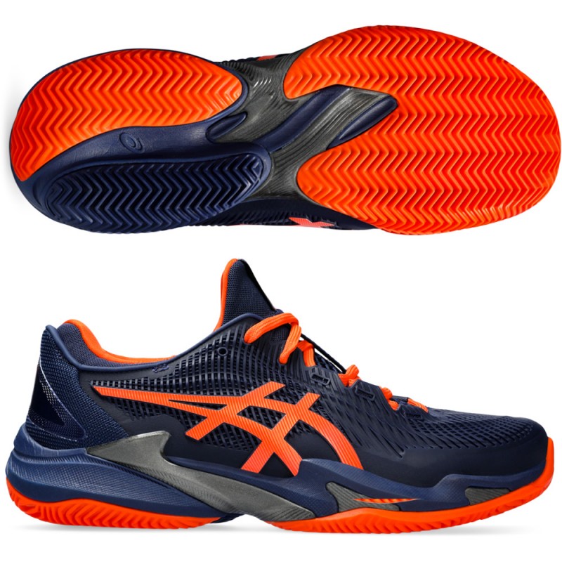 Asics Court FF 3 Clay blue expanse koi heren 2024