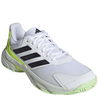 Adidas Courtjam Control M yellow white heren 2024