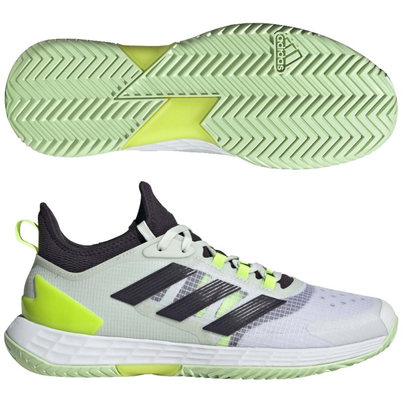 Adidas Adizero Ubersonic 4.1 M white lucid lemon heren 2024 Adidas Adizero Ubersonic 4.1 M white lucid lemon heren 2024