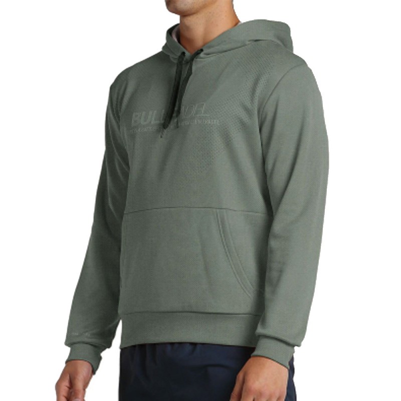 Bullpadel Grelo olijfgroene hoodie Bullpadel Grelo olijfgroene hoodie