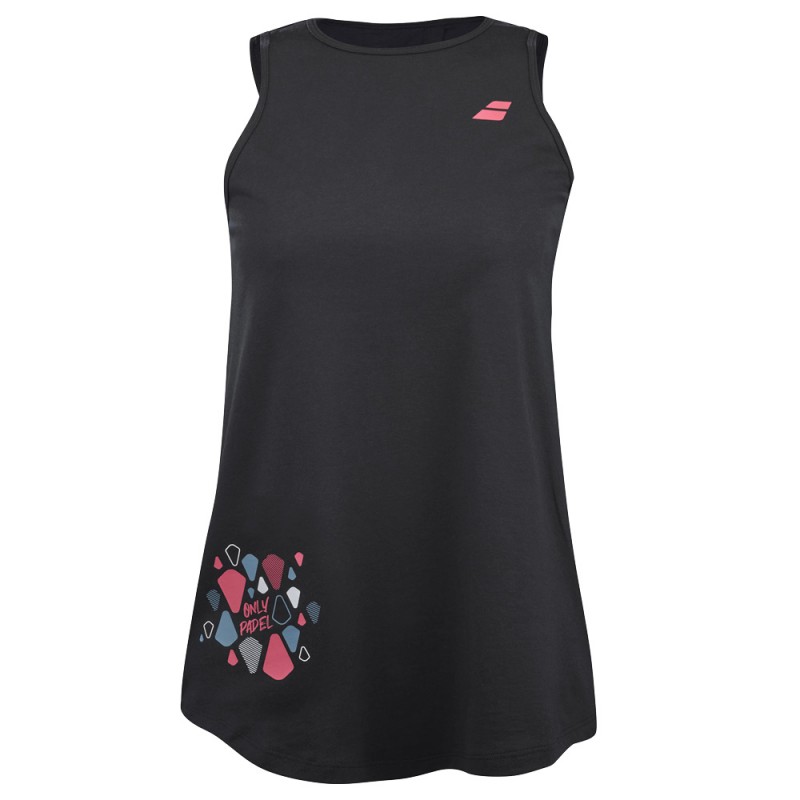 Babolat Cotton Tank women zwart t-shirt Babolat Cotton Tank women zwart t-shirt