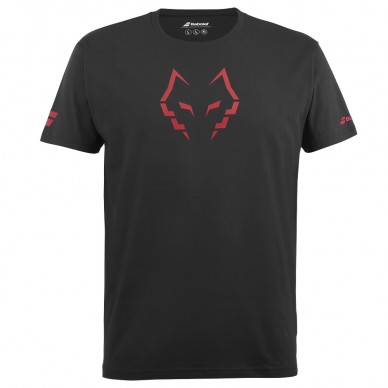 Babolat Cotton Tee Lebron zwart t-shirt
