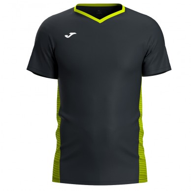 Joma Court zwart groen t-shirt