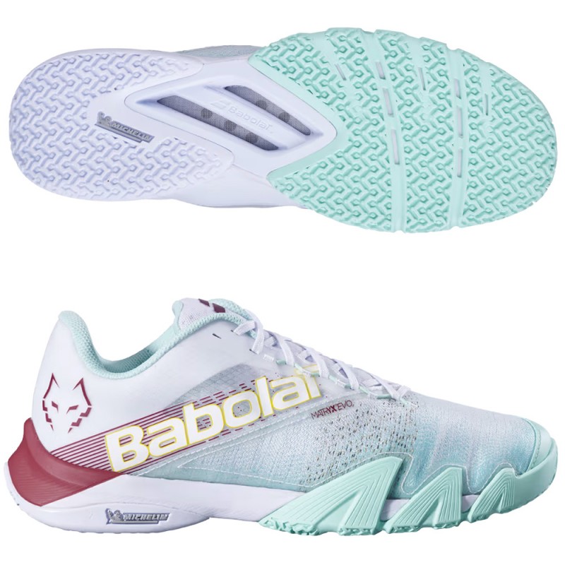 Babolat Jet Premura 2 Men Lebron wit rood heren 2024 Babolat Jet Premura 2 Men Lebron wit rood heren 2024
