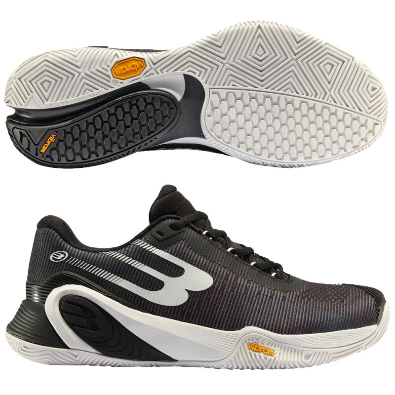 Bullpadel Hack Vibram 24V black heren 2024 Bullpadel Hack Vibram 24V black heren 2024