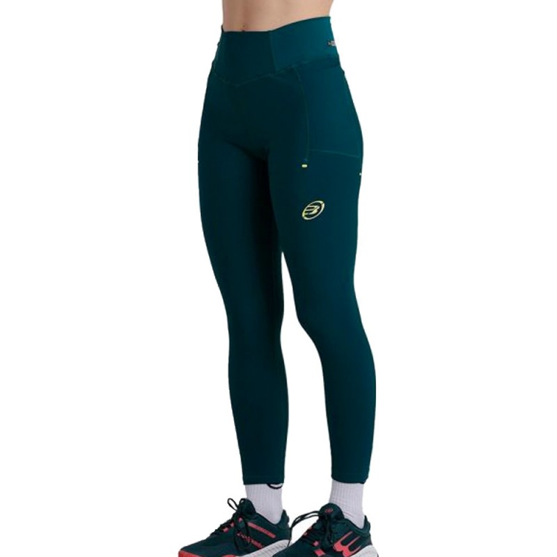 Bullpadel Oinos turquoise groene leggings Bullpadel Oinos turquoise groene leggings