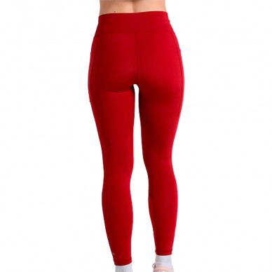 Bullpadel Erais kersenrode leggings