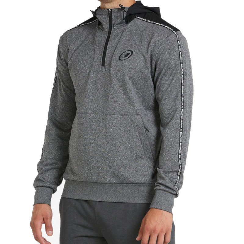 Bullpadel Nomon donkergrijs vigore hoodie Bullpadel Nomon donkergrijs vigore hoodie