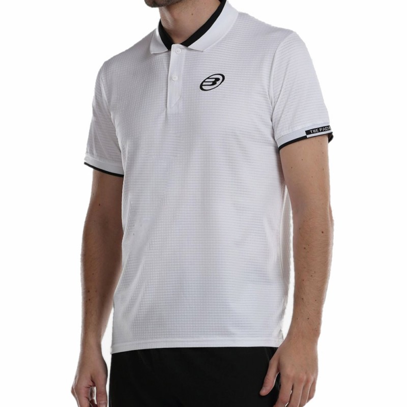 Bullpadel Yodo witte polo Bullpadel Yodo witte polo