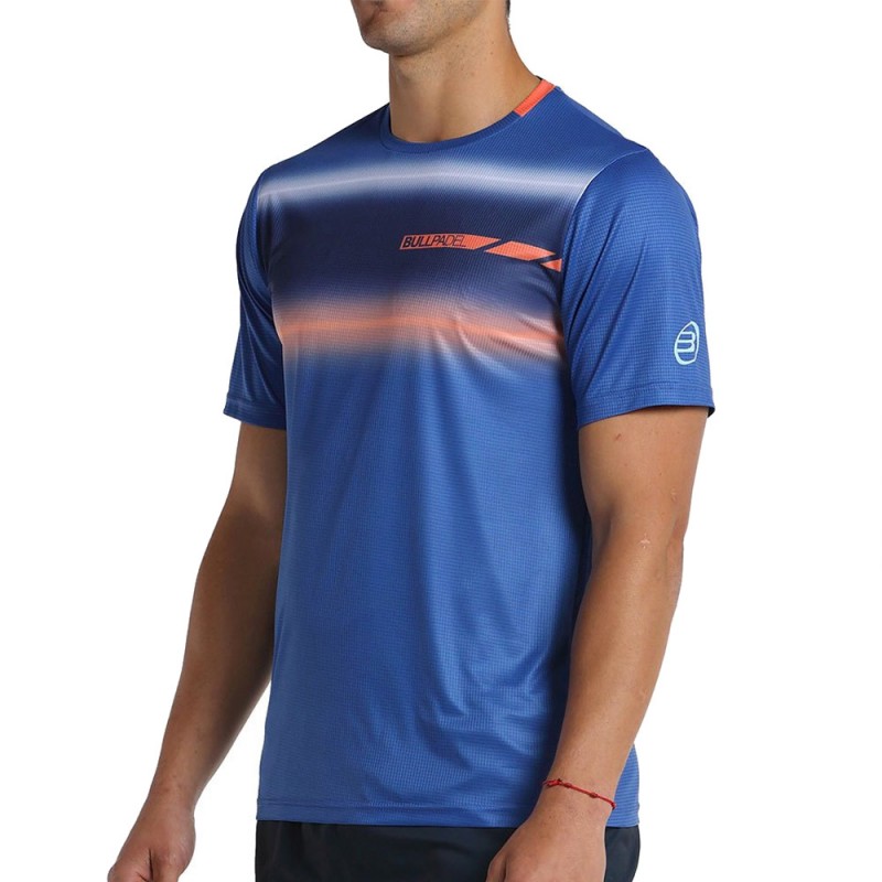 Bullpadel Lacar diepblauwe t-shirt