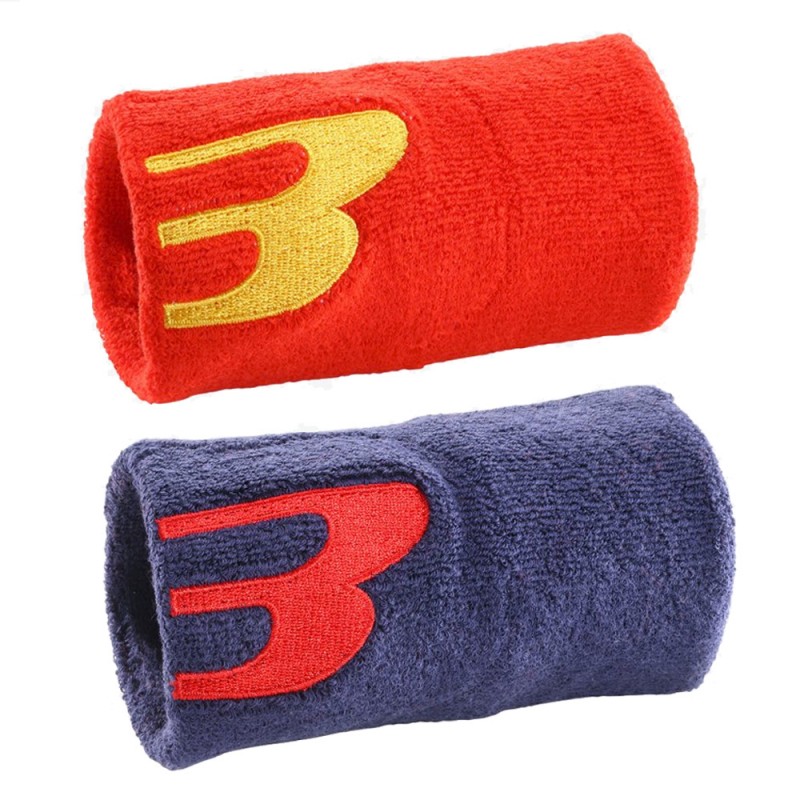 Bullpadel Polsbandjes BPMU-FEP2203 marineblauw rood Bullpadel Polsbandjes BPMU-FEP2203 marineblauw rood