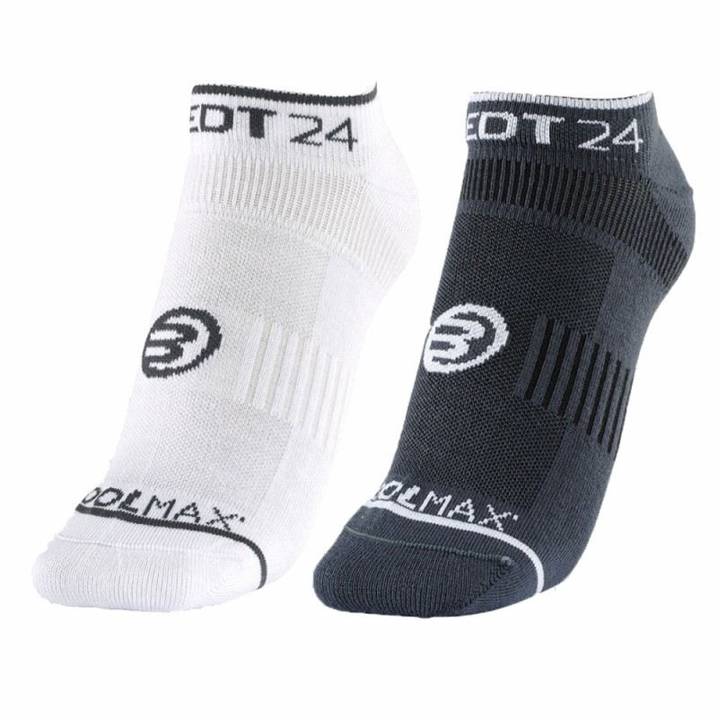 Bullpadel sokken BP24PRW schaduwblauw wit Bullpadel sokken BP24PRW schaduwblauw wit