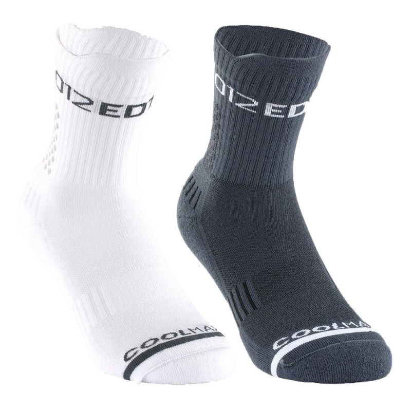 Bullpadel sokken BP24PRM schaduwblauw wit Bullpadel sokken BP24PRM schaduwblauw wit